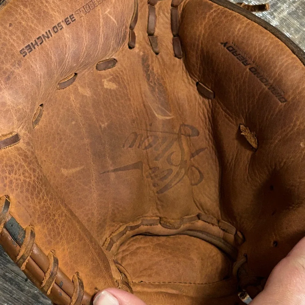 RARE Nike Air Show Elite Fully Broken In 33.5 Baseball Catchers Mitt Left RHT